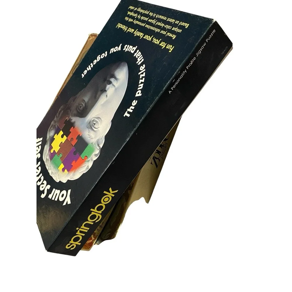 Vintage Springbok Your Secret Self Personality Profile Puzzle Complete Game